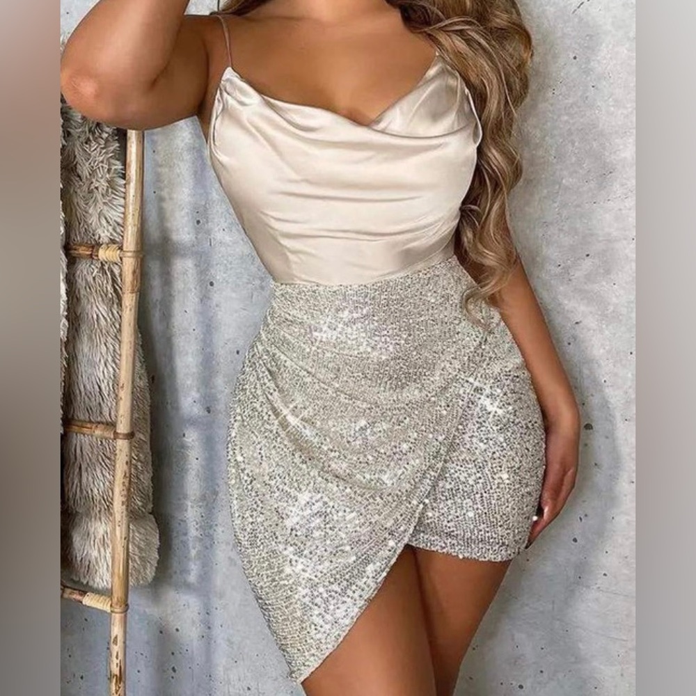 Sequin Skirt